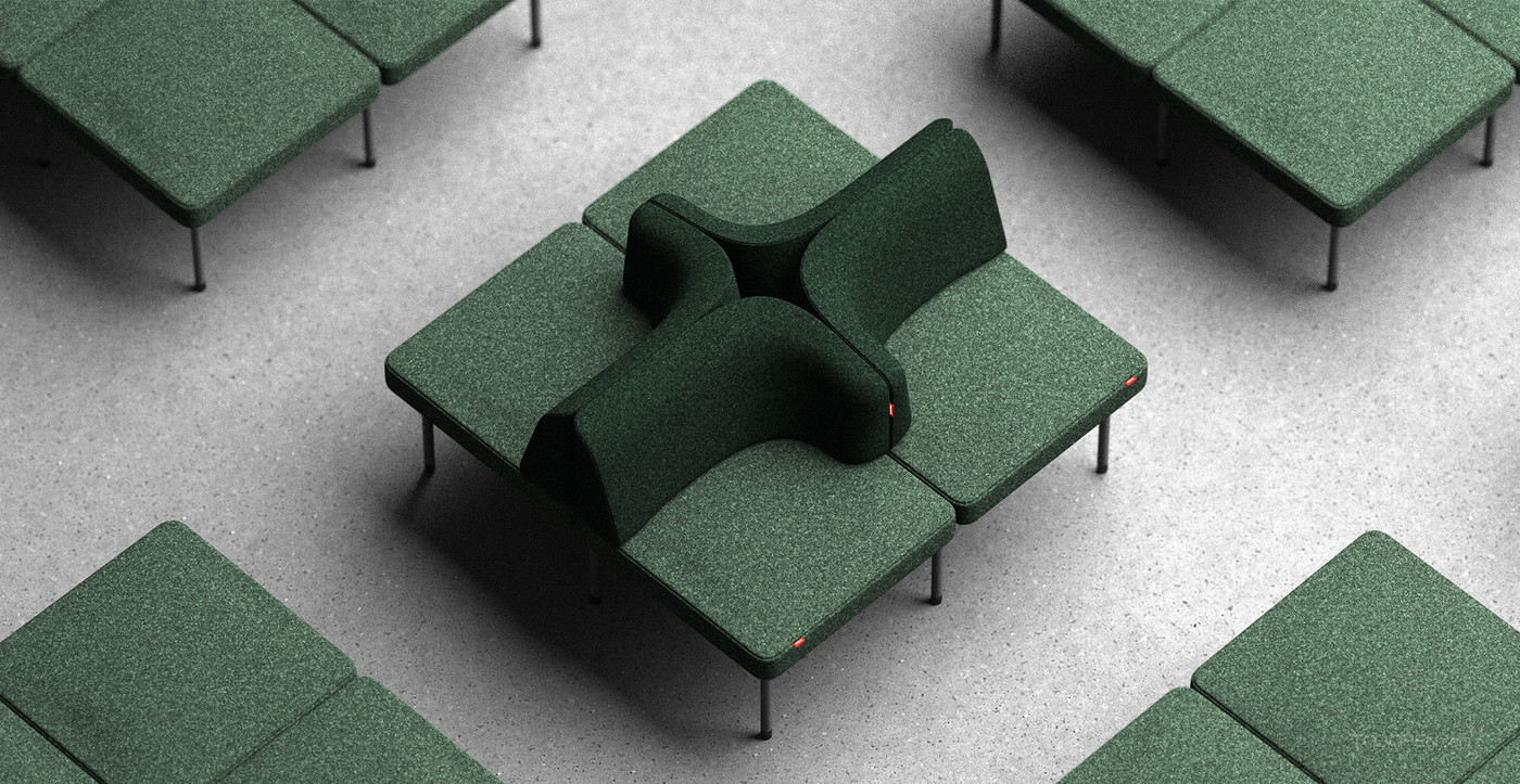 功能性模块化座椅家具设计欣赏-05