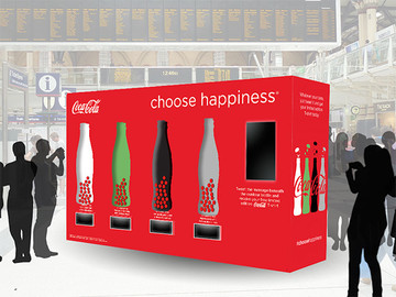 可口可樂活動展板展示設計圖片