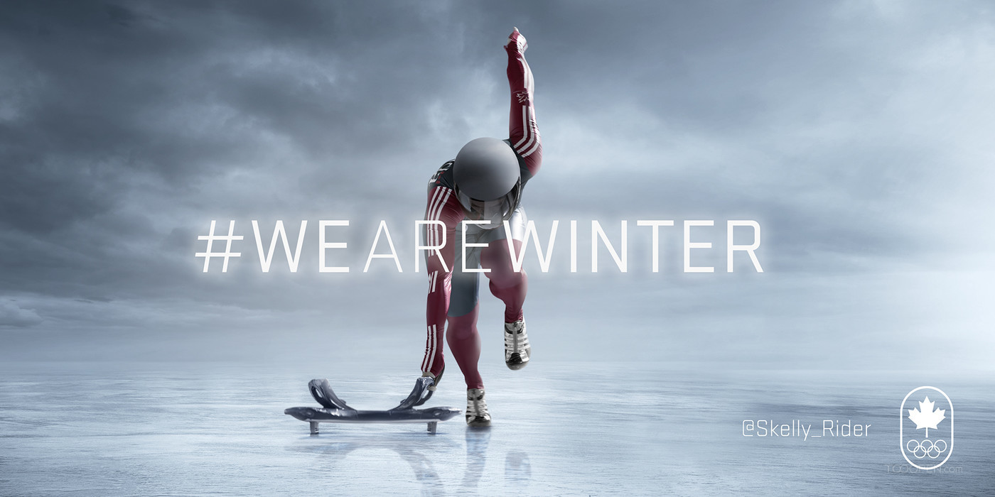 加拿大奥林匹克委员会平面广告设计欣赏-01