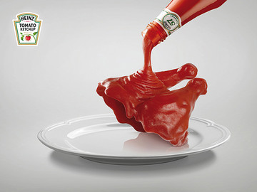 国外创意番茄酱平面广告海报欣赏