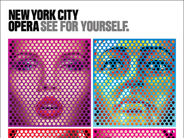 纽约市歌剧院创意广告海报设计欣赏