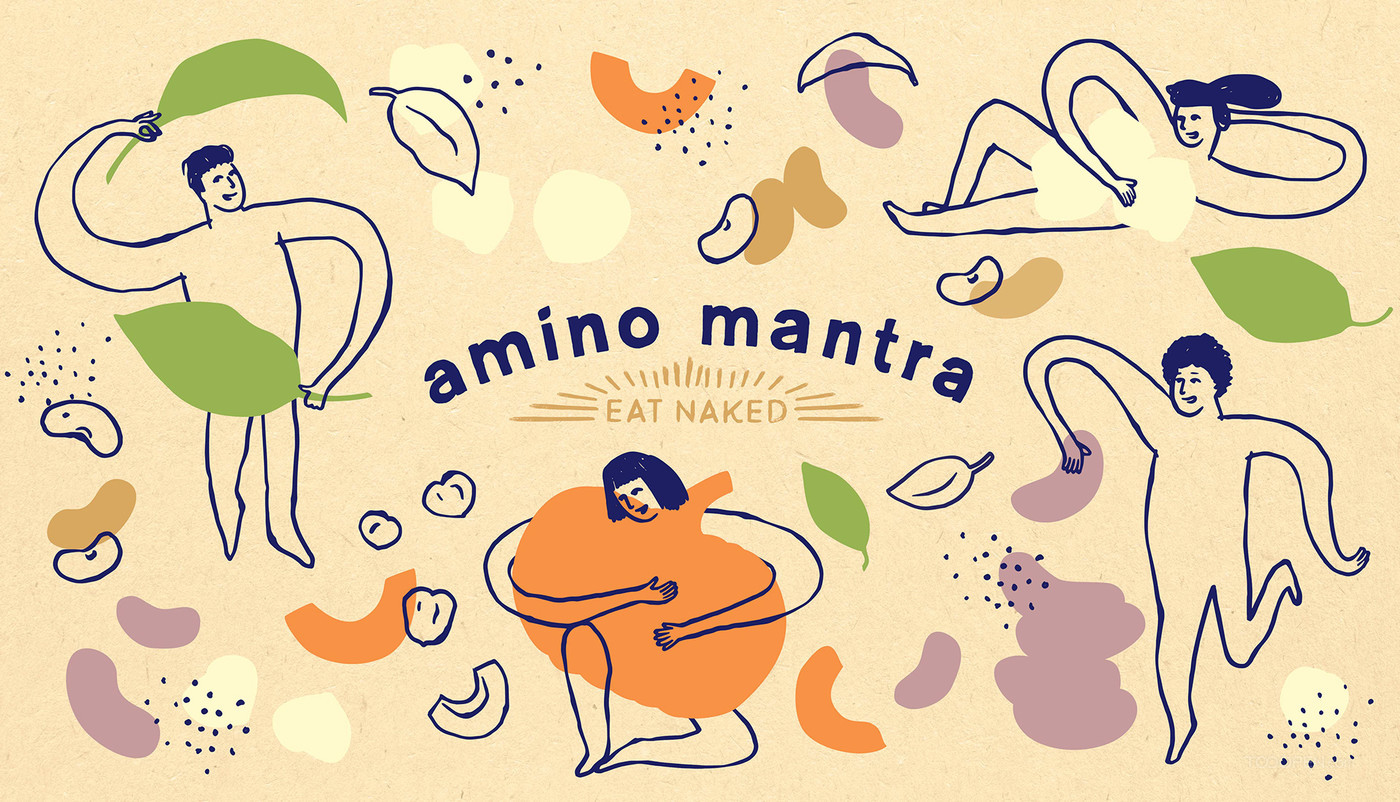 Amino Mantra有机植物肉饼包装作品欣赏-01