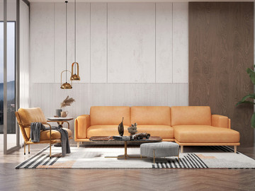 美式沙发空间展示设计