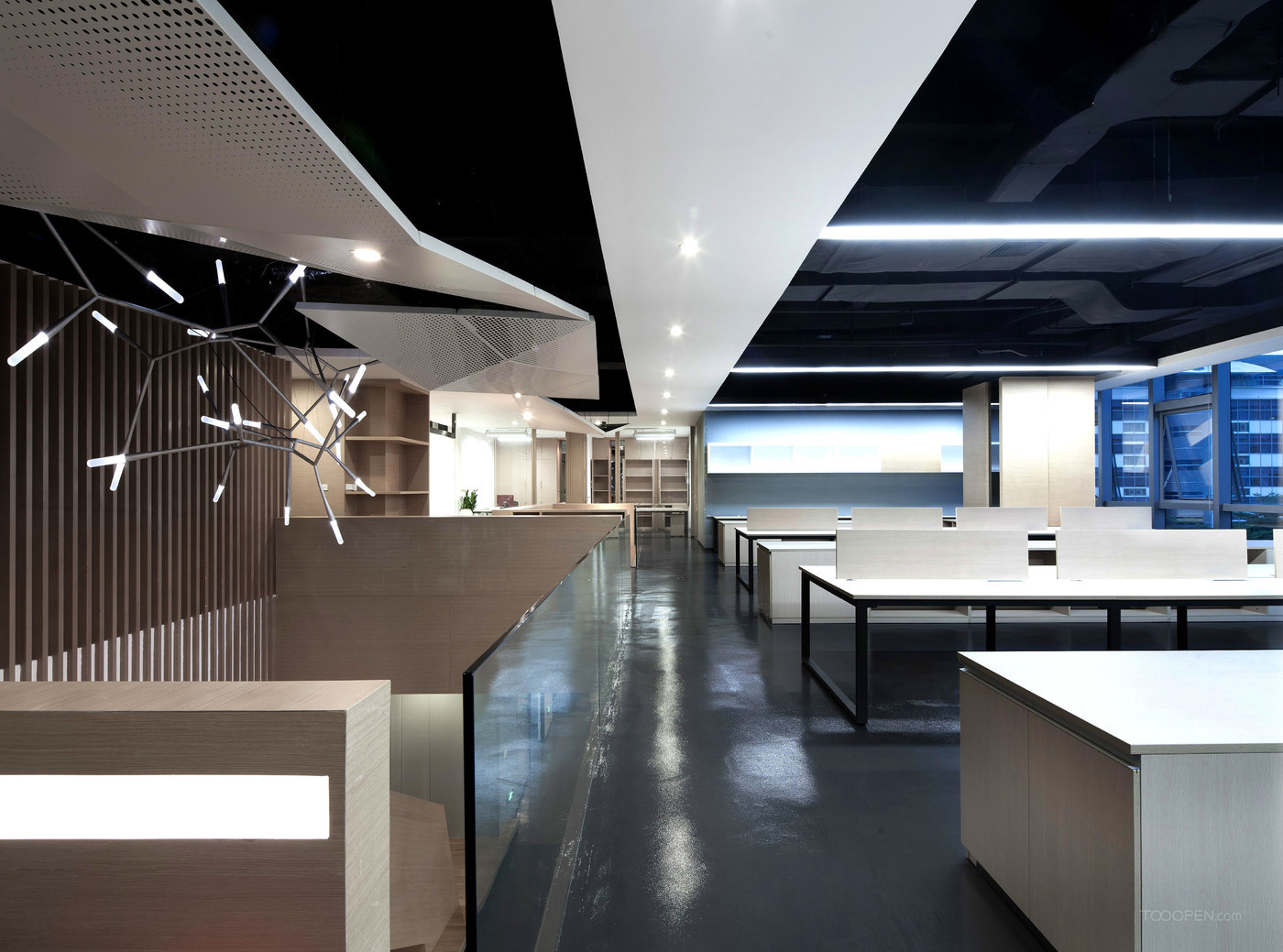 英国RMJM建筑设计（深圳）公司办公室装修图片-14