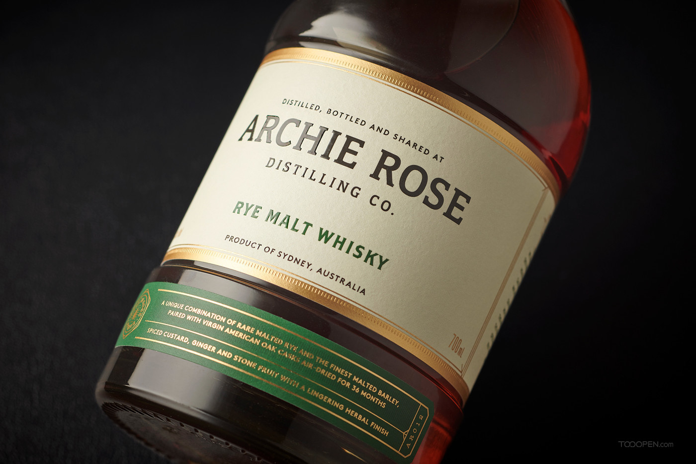 国外威士忌ARCHIE ROSE黑麦麦芽威士忌酒品作品欣赏-01