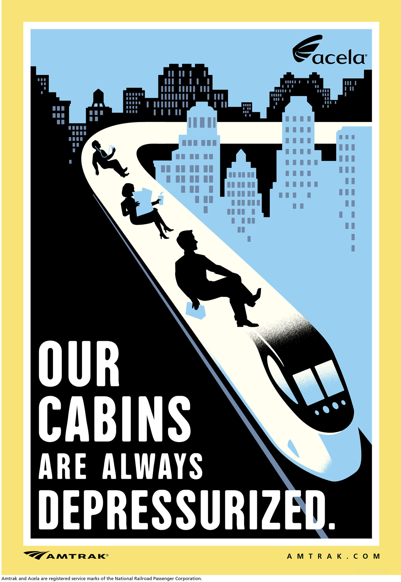 国外创意铁路公司平面海报设计欣赏-02