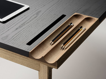 实木办公桌创意家具设计欣赏
