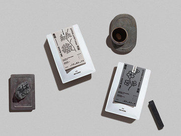 台湾墨分五色系列精选咖啡产品包装设计欣赏