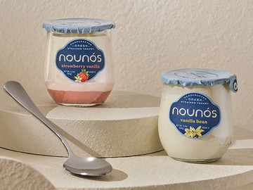 Nounós Creamery传统希腊酸奶健康美食产品包装欣