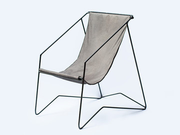 简约创意皮革吊床式座椅设计欣赏