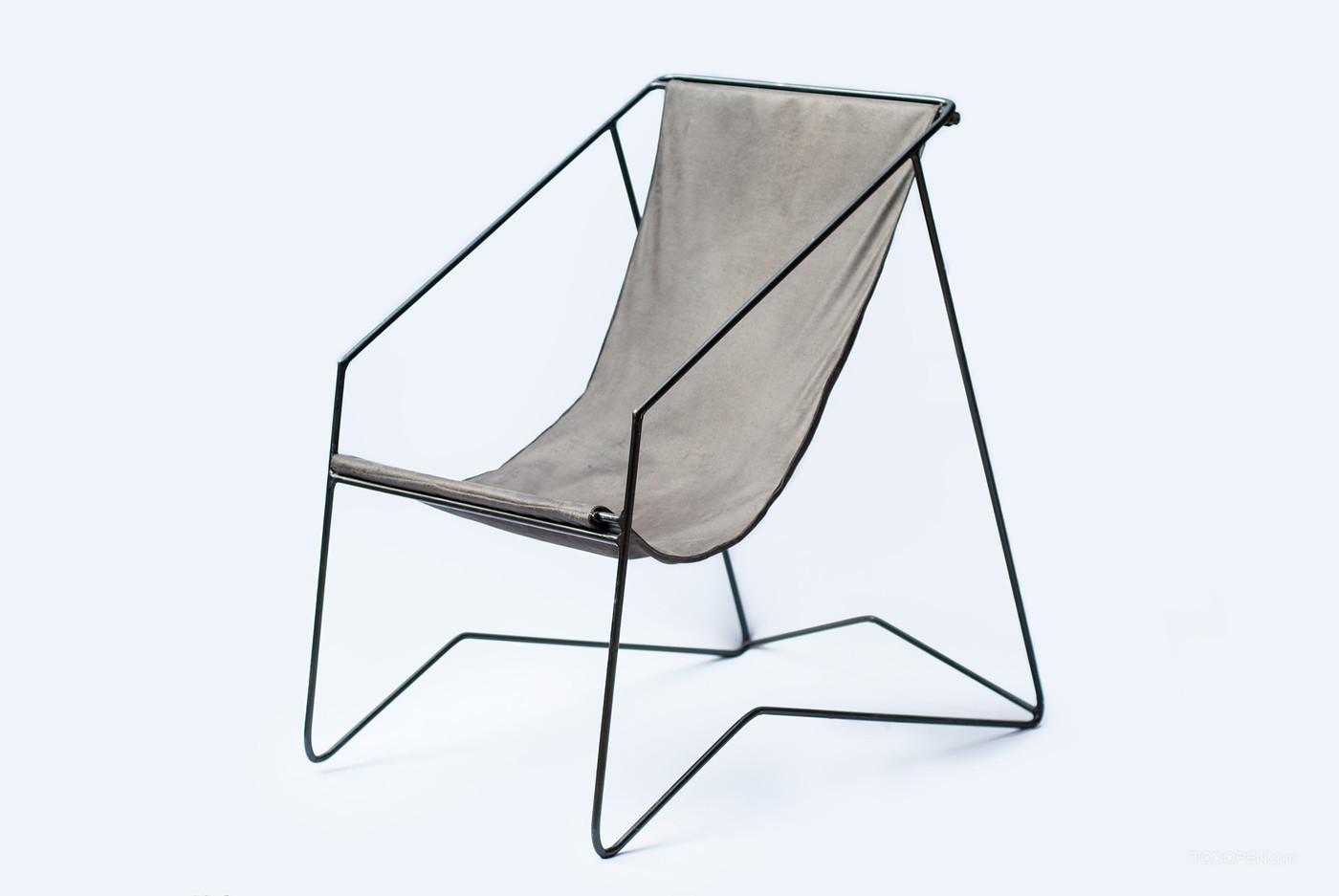 简约创意皮革吊床式座椅设计欣赏-01