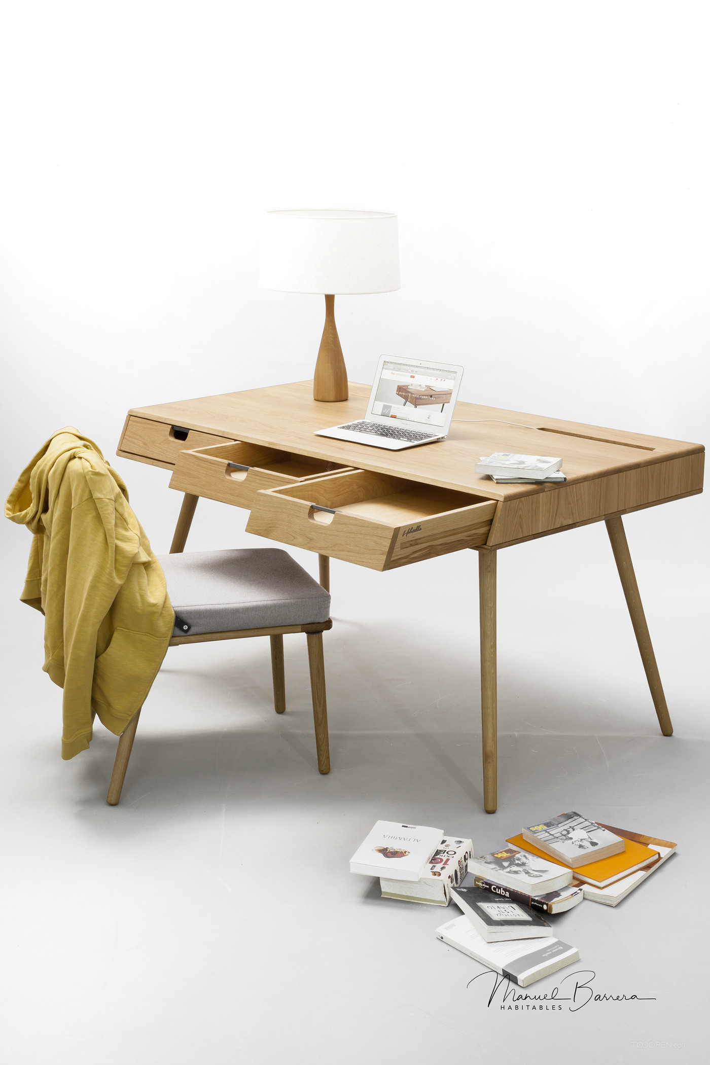 精简办公桌家具产品设计欣赏-02