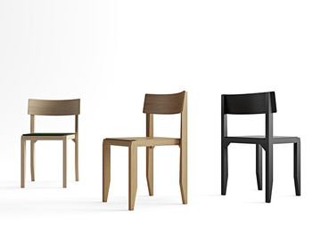 简约优雅实木椅家具设计欣赏