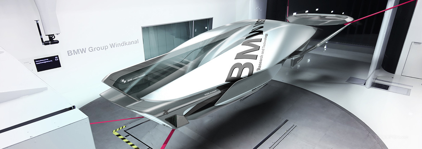 BMW宝马混合动力飞船产品设计欣赏-01
