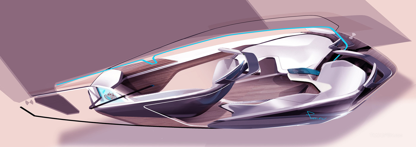 BMW宝马混合动力飞船产品设计欣赏-05