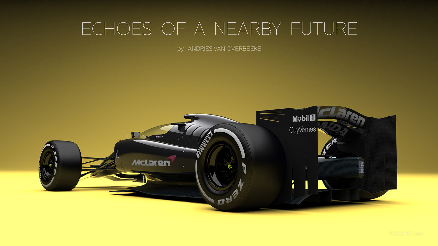 迈凯伦F1赛车产品设计欣赏-01