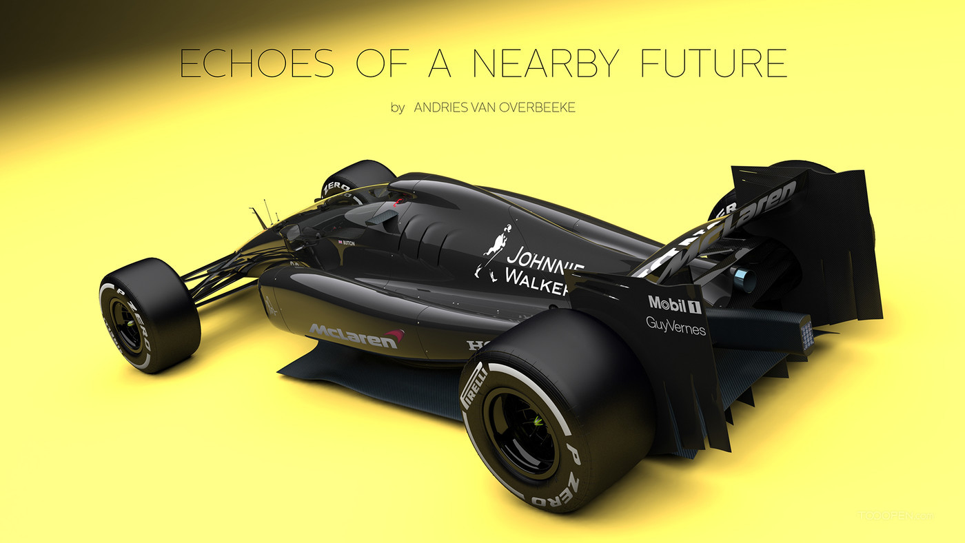迈凯伦F1赛车产品设计欣赏-03