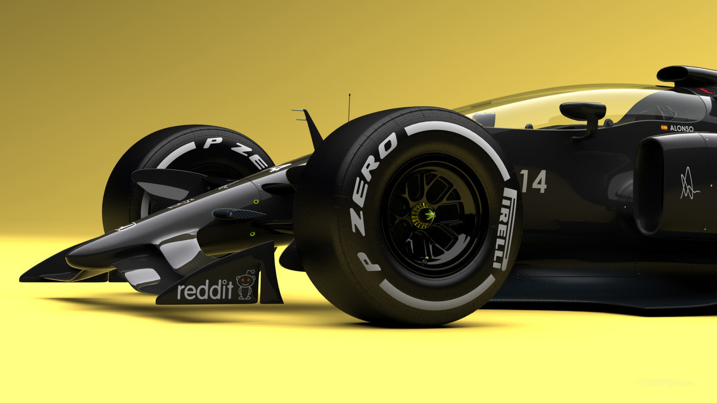 迈凯伦F1赛车产品设计欣赏-09