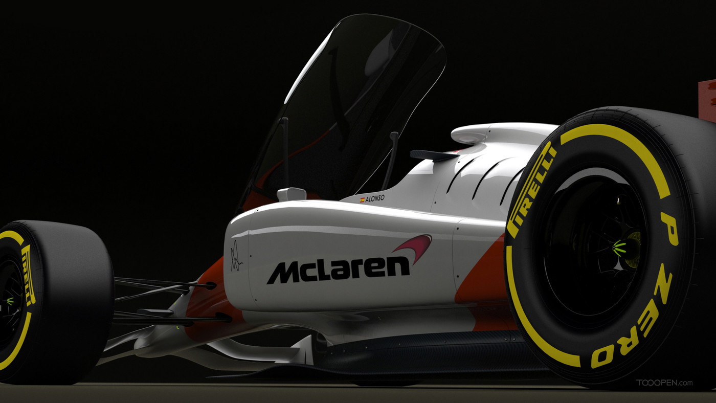迈凯伦F1赛车产品设计欣赏-11