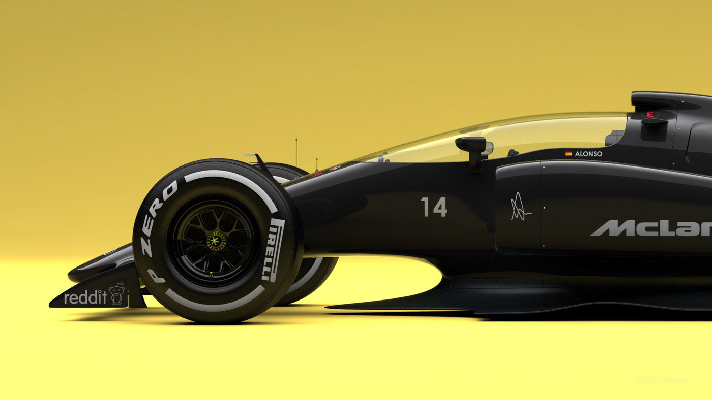迈凯伦F1赛车产品设计欣赏-13