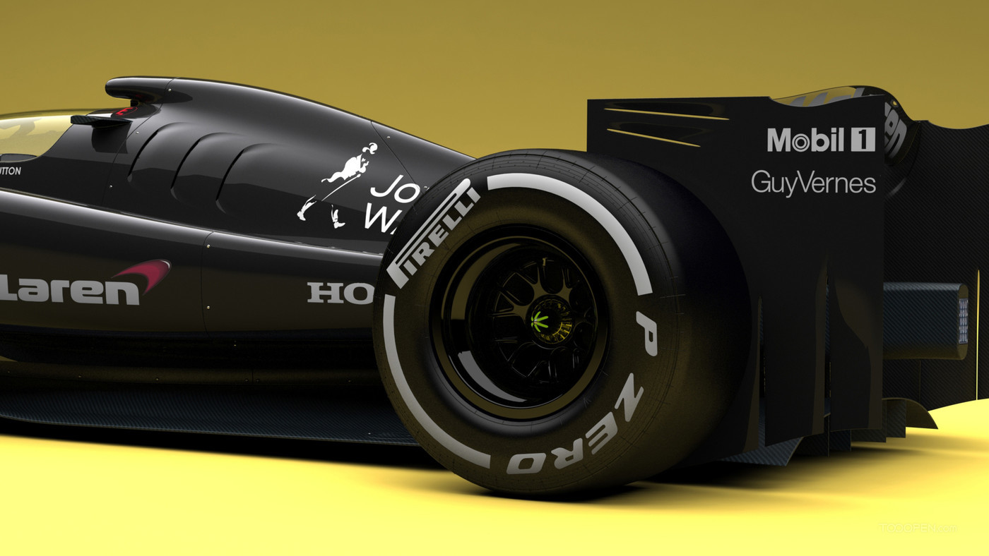 迈凯伦F1赛车产品设计欣赏-15