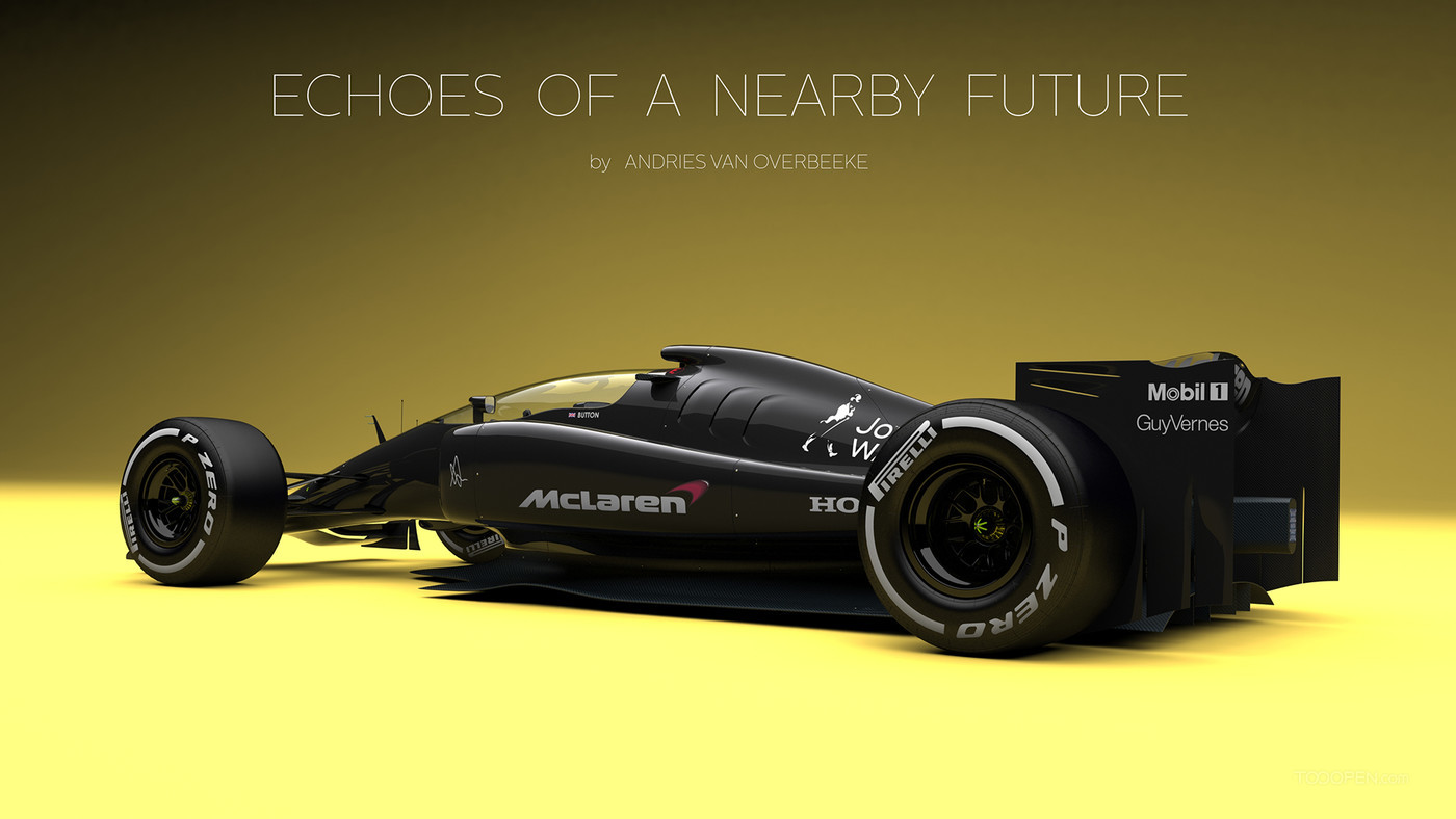 迈凯伦F1赛车产品设计欣赏-18