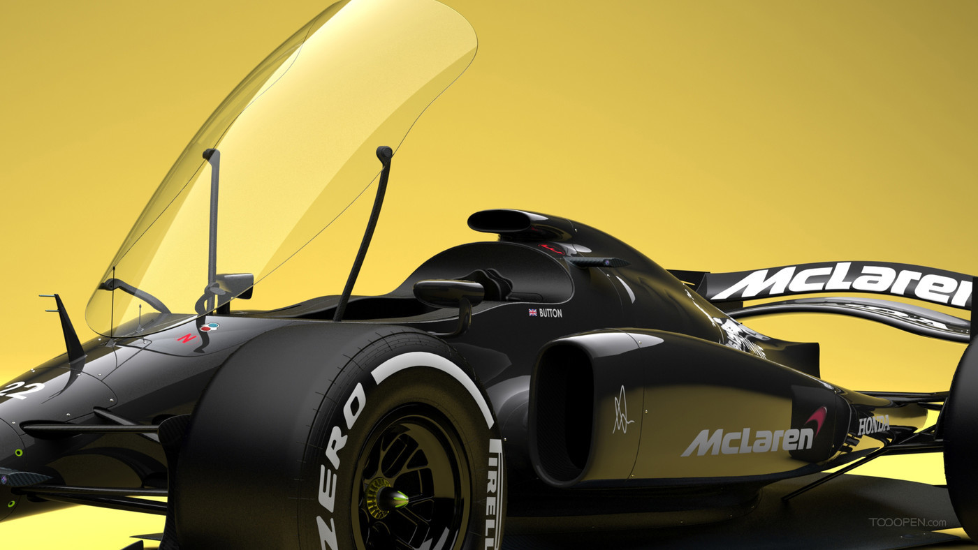迈凯伦F1赛车产品设计欣赏-19