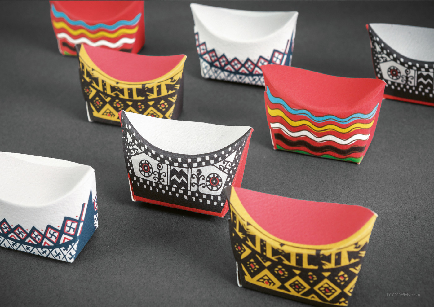 彩虹岛国创少数民族手绘文创大米特产礼品包装设计欣赏-05
