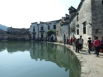 安徽黄山宏村风景图片