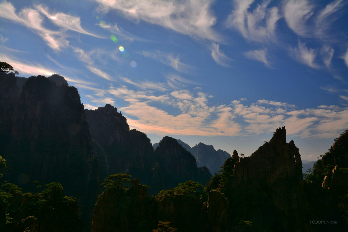 安徽黄山秋日风景图片-07