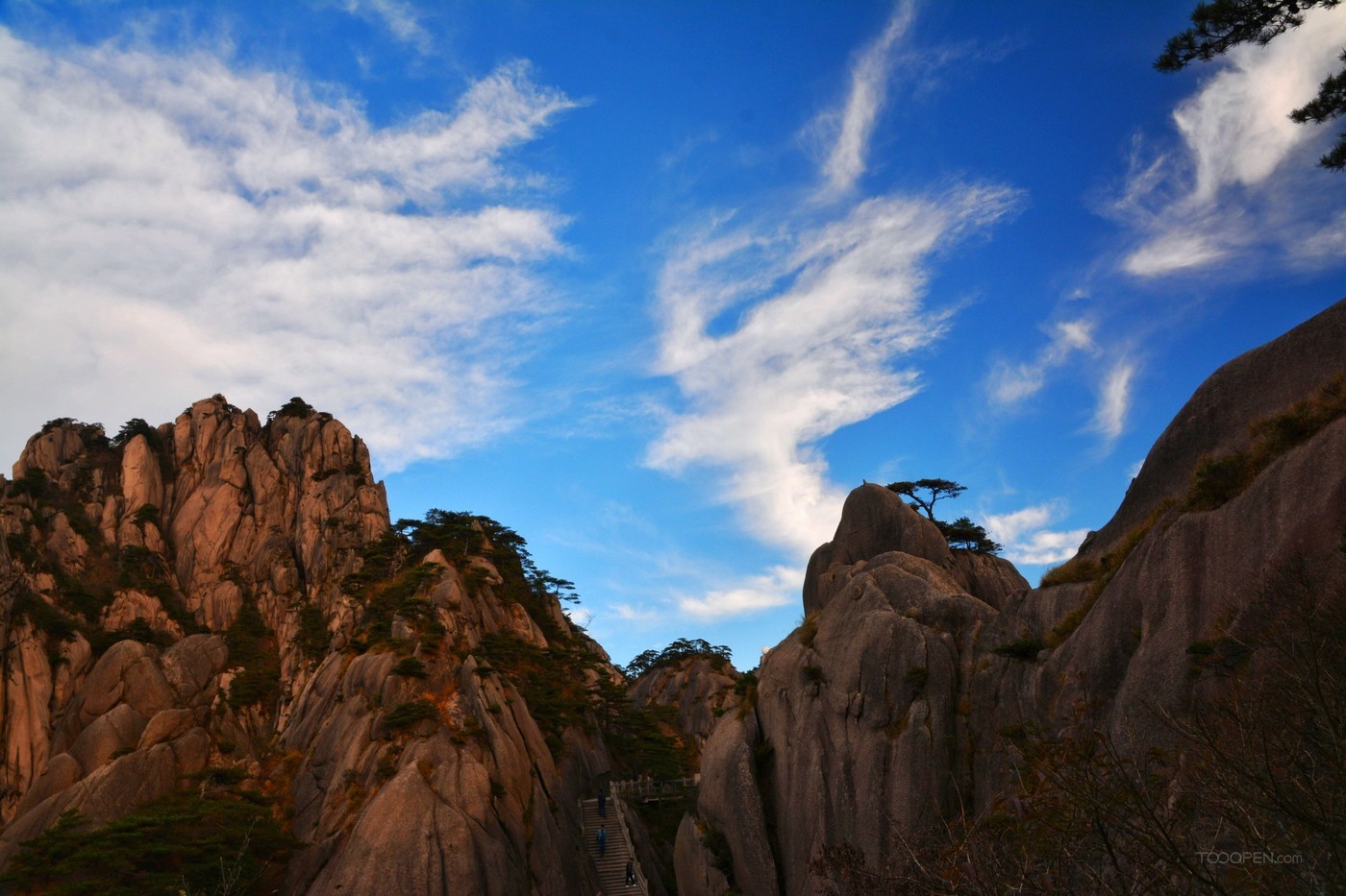 安徽黄山秋日风景图片-09