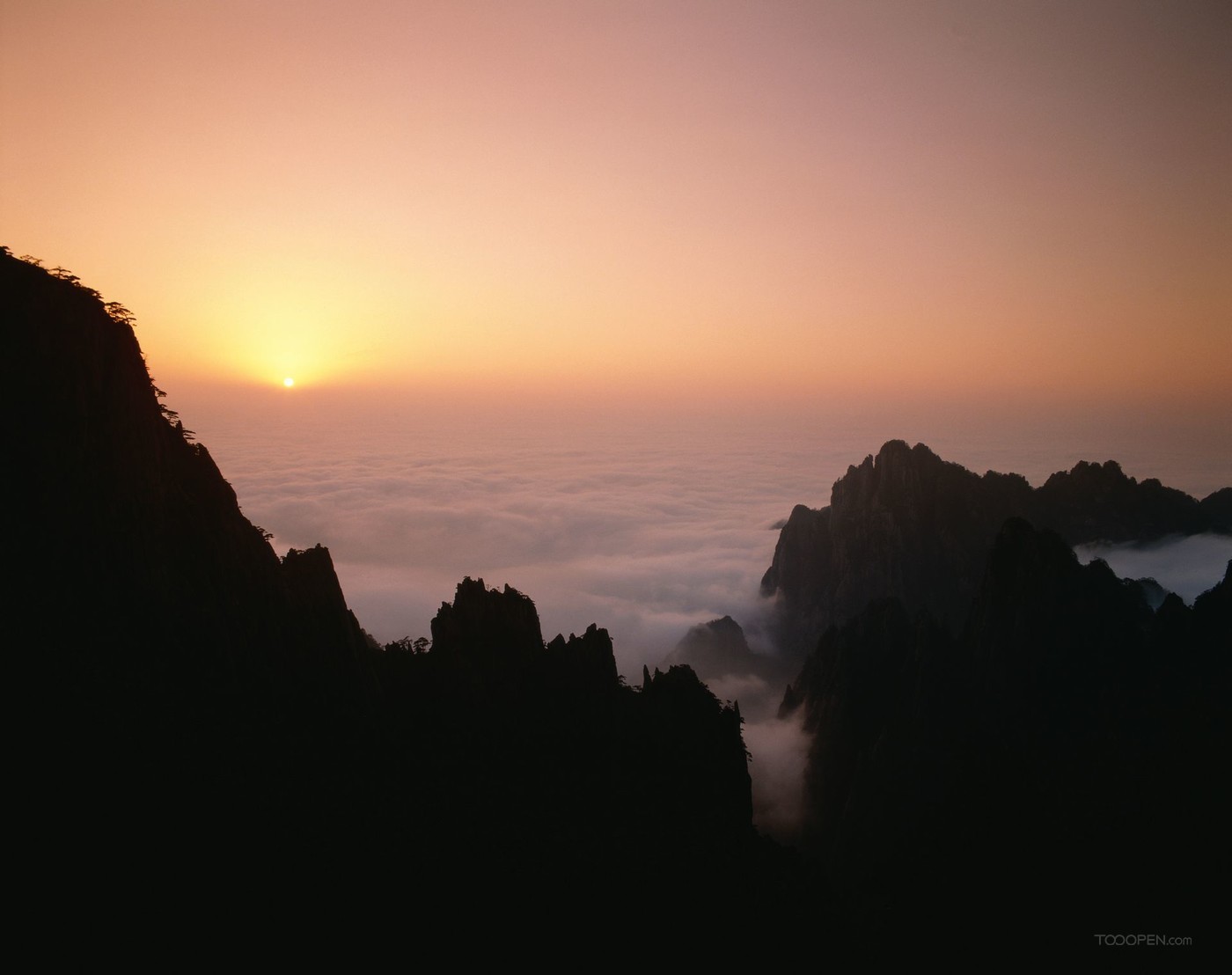 安徽黄山风景区摄影图片-05