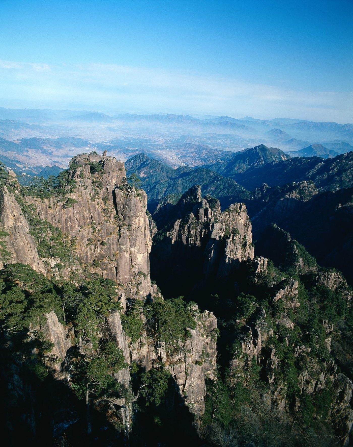 安徽黄山风景区摄影图片-19