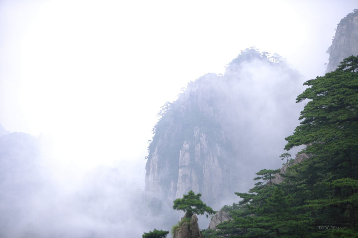 安徽黄山风景区摄影图片-22