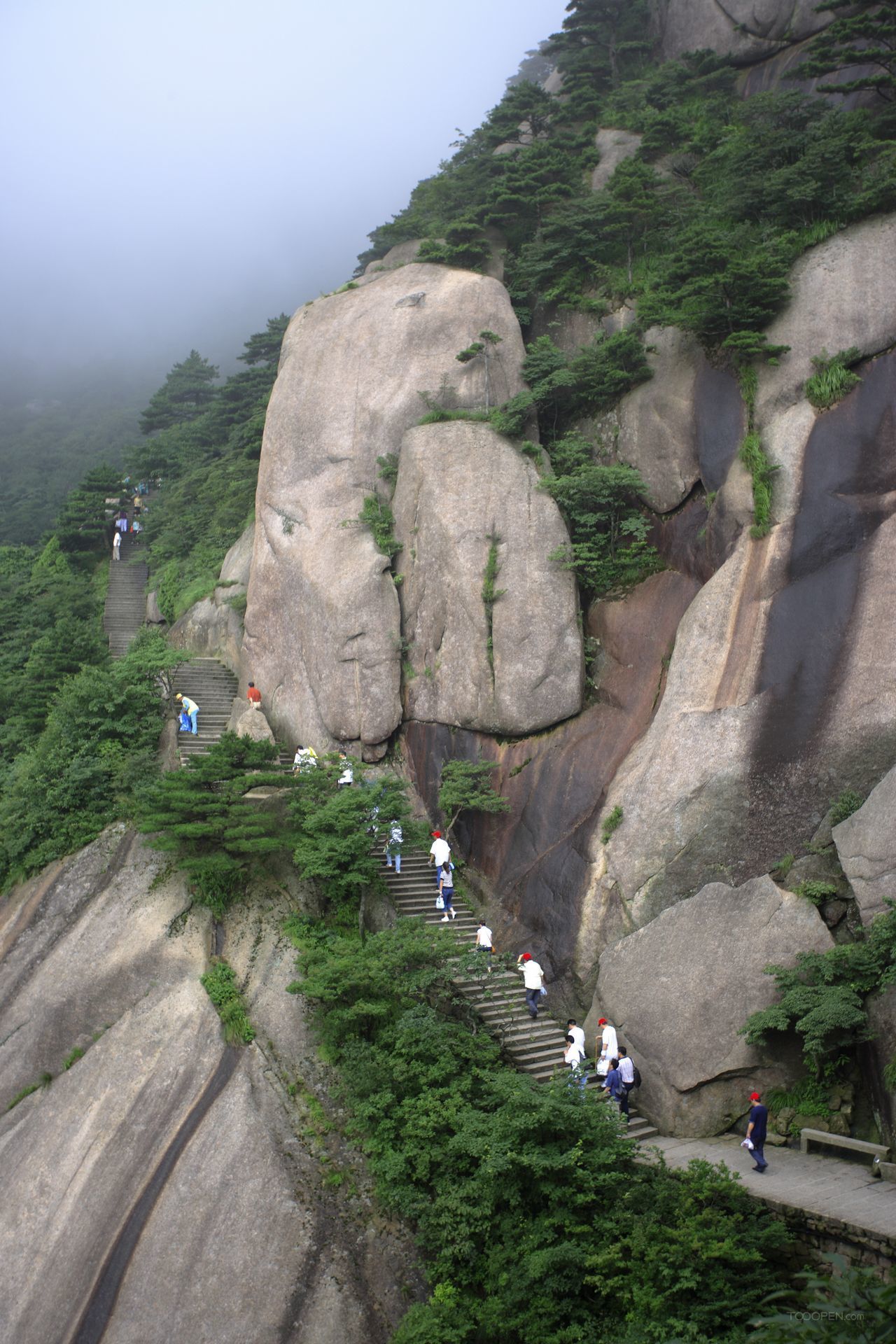 安徽黄山风景区摄影图片-29