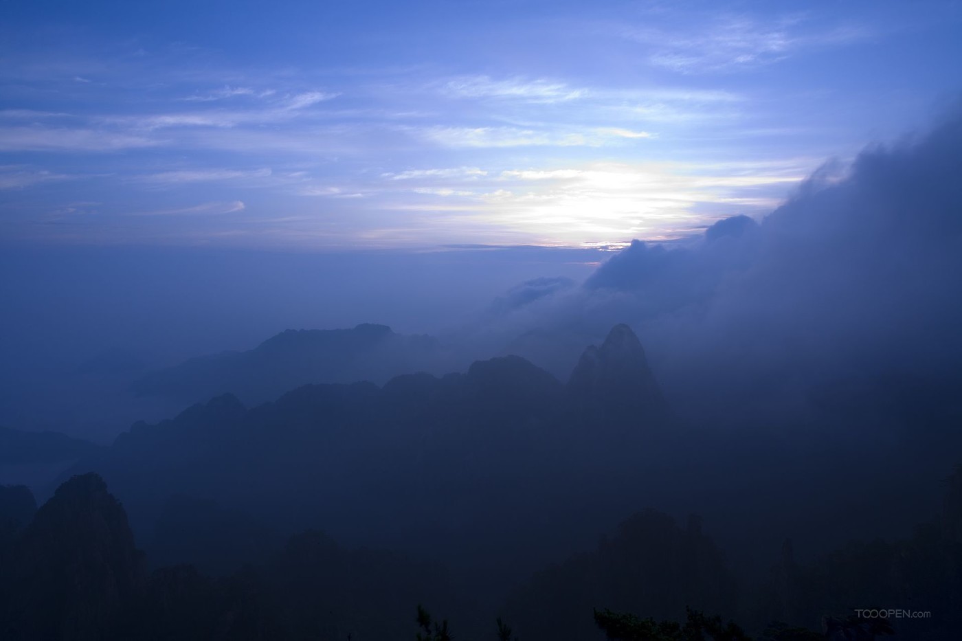 安徽黄山风景区摄影图片-02