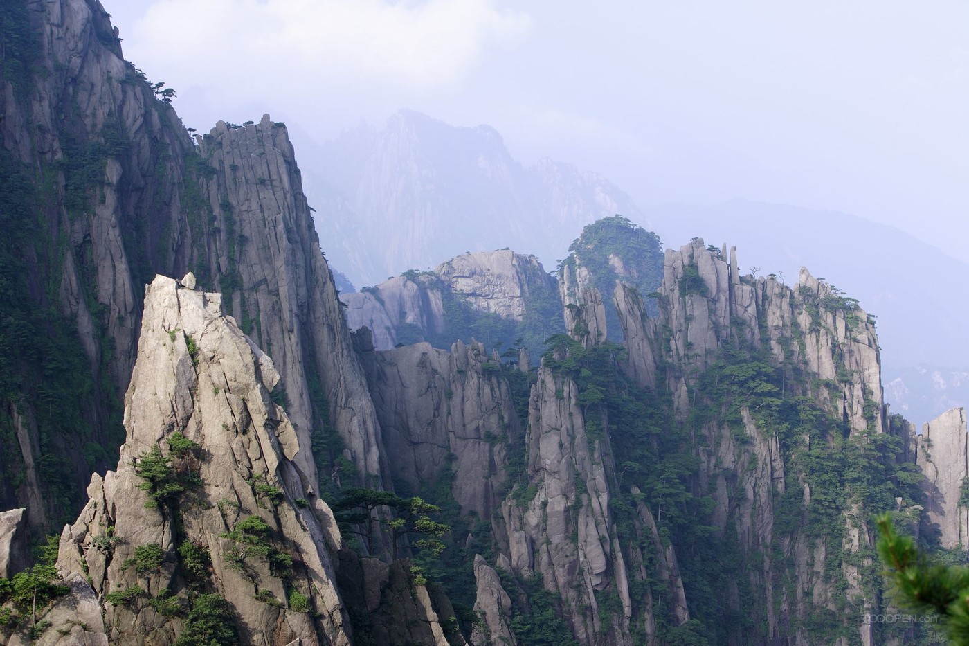 安徽黄山风景区摄影图片-04