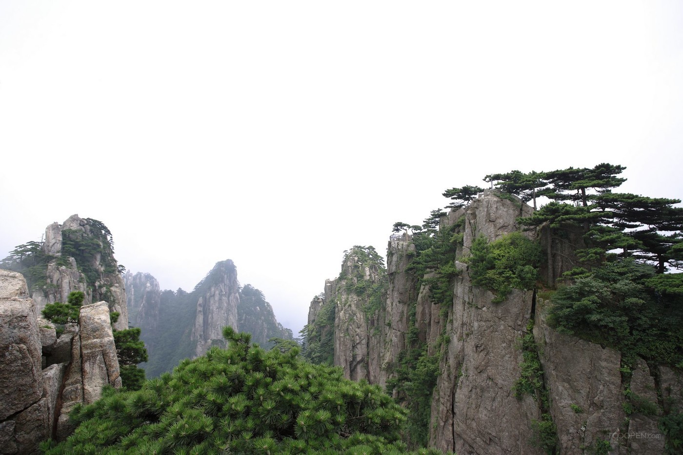 安徽黄山风景区摄影图片-07