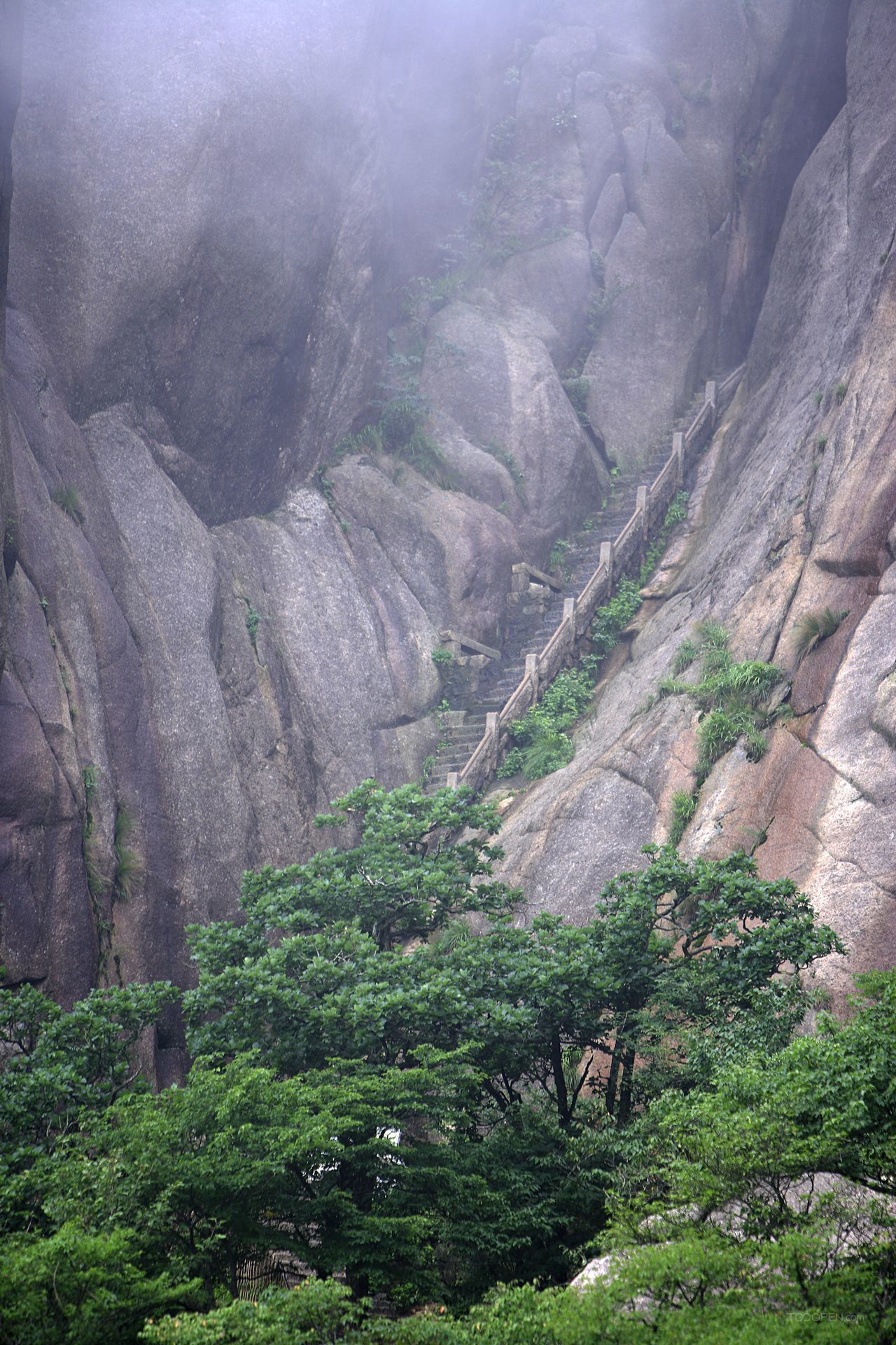 安徽黄山风景区摄影图片-09