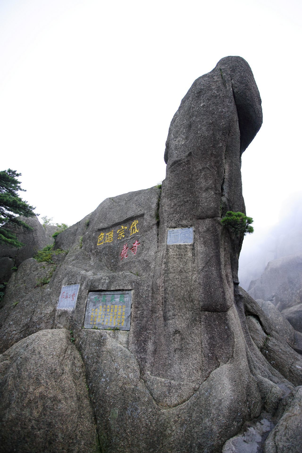 安徽黄山风景区摄影图片-16