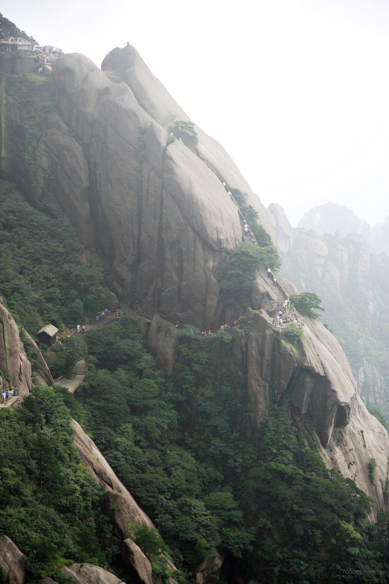 安徽黄山风景区摄影图片-25