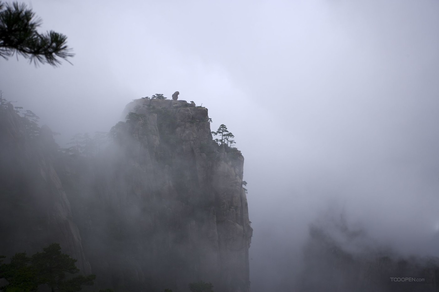 安徽黄山风景区摄影图片-26