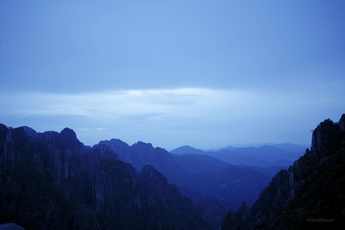 安徽黄山风景区摄影图片-27