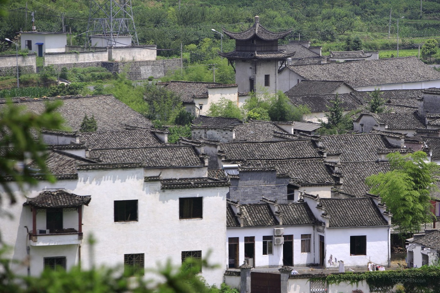 安徽黄山西递风光图片-01