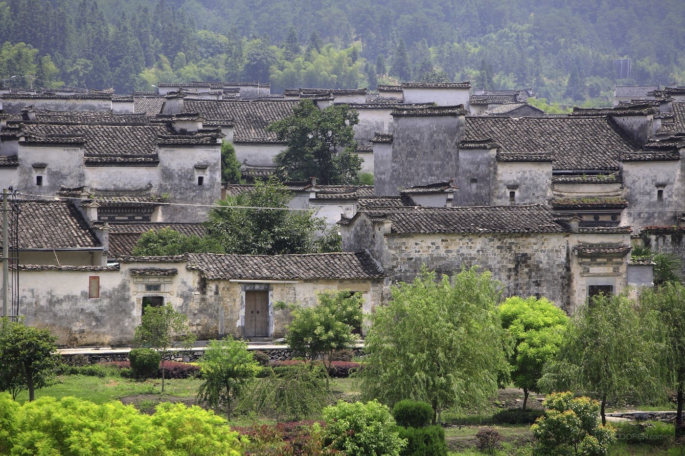 安徽黄山西递风光图片-03