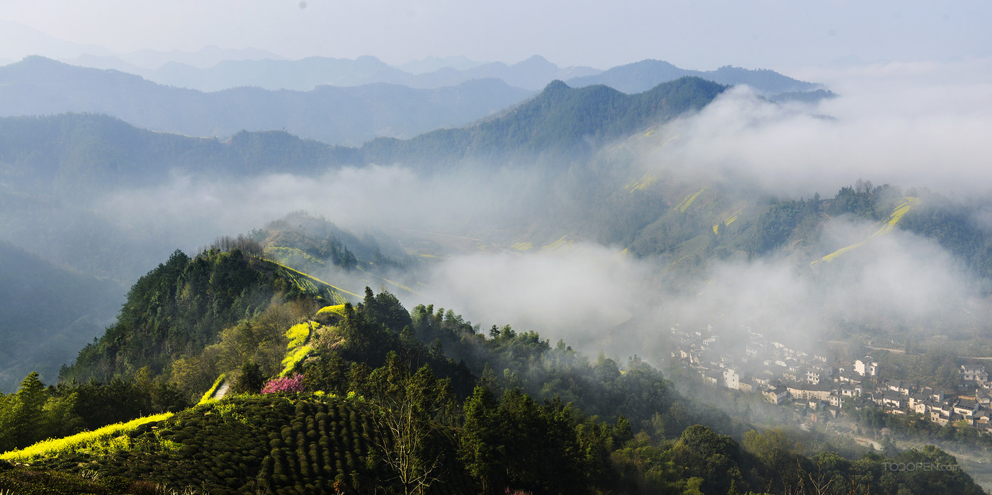 安徽石潭風(fēng)景攝影圖片-02