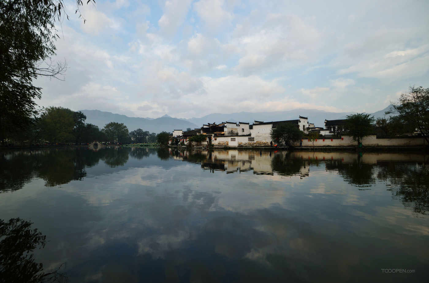 安徽醉美乡村宏村风景图片-15