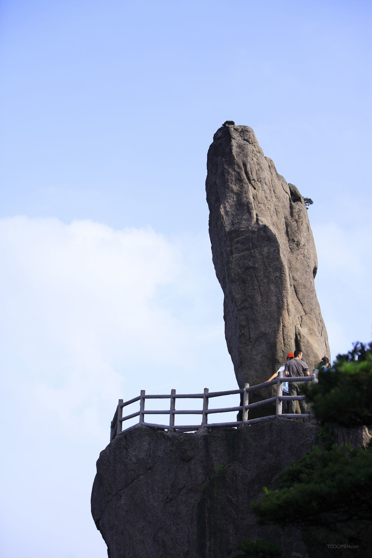 安徽黃山怪石攝影圖片-04