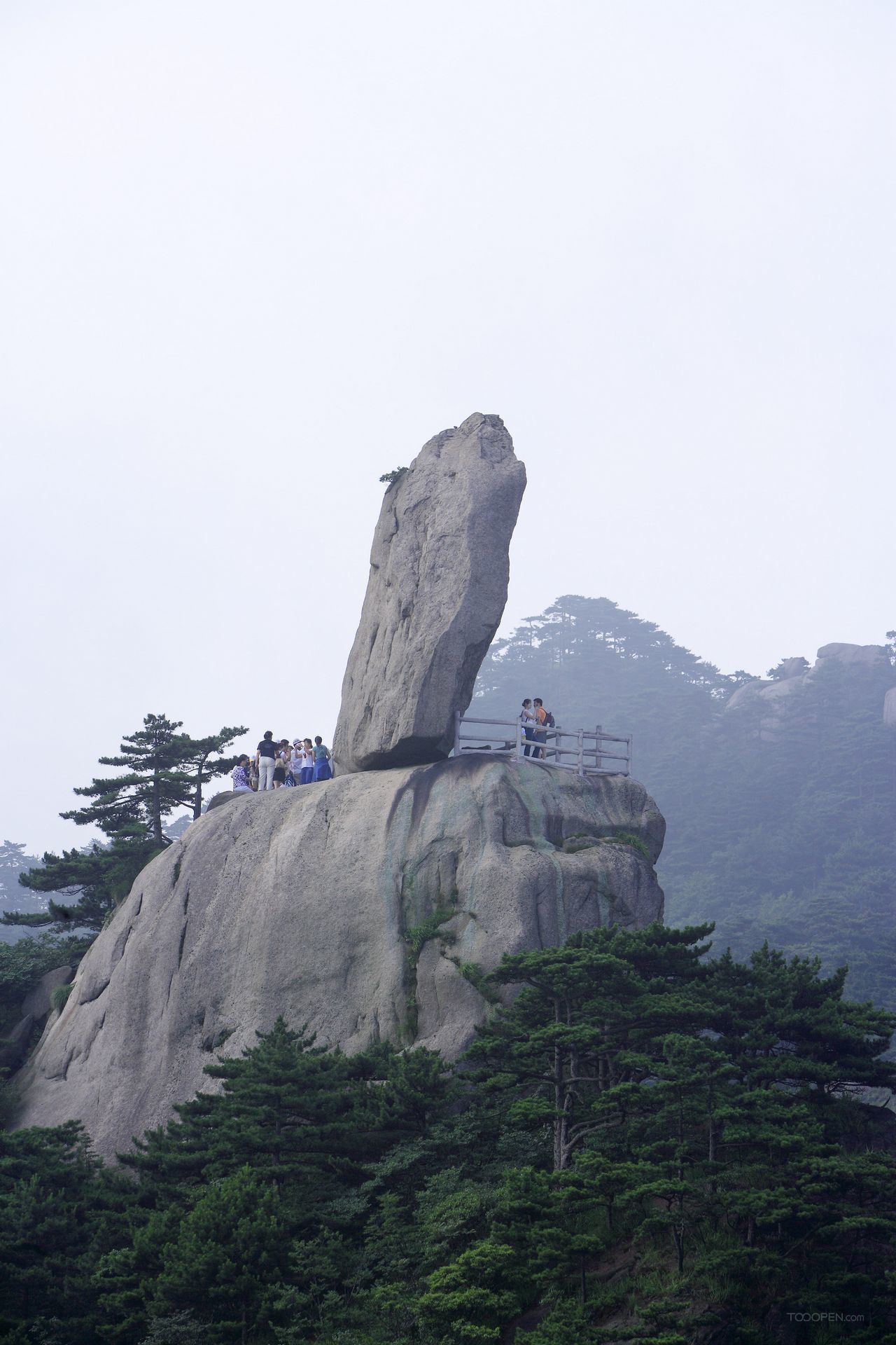 安徽黃山怪石攝影圖片-09