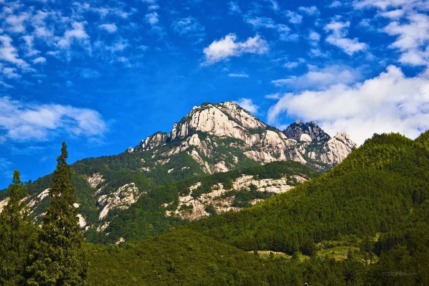 安徽黄山怪石摄影图片-12